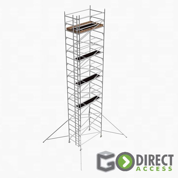 GDA500-DW Mobile Scaffold Tower-10M platform height (12M working height)